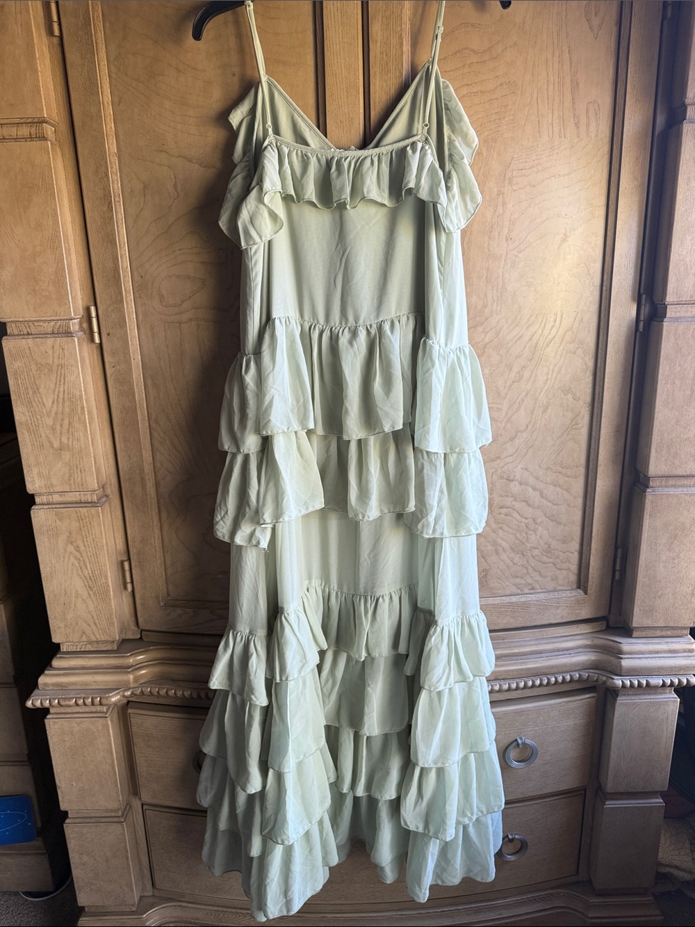 Torn by Ronny Kobo 🔥 Orcadia Dress in Sage - Picture 6 of 9